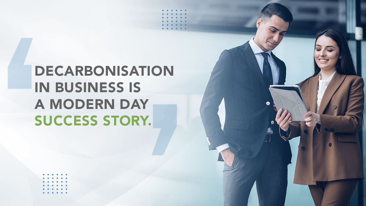 Decarbonisation in business is a modern day success story
