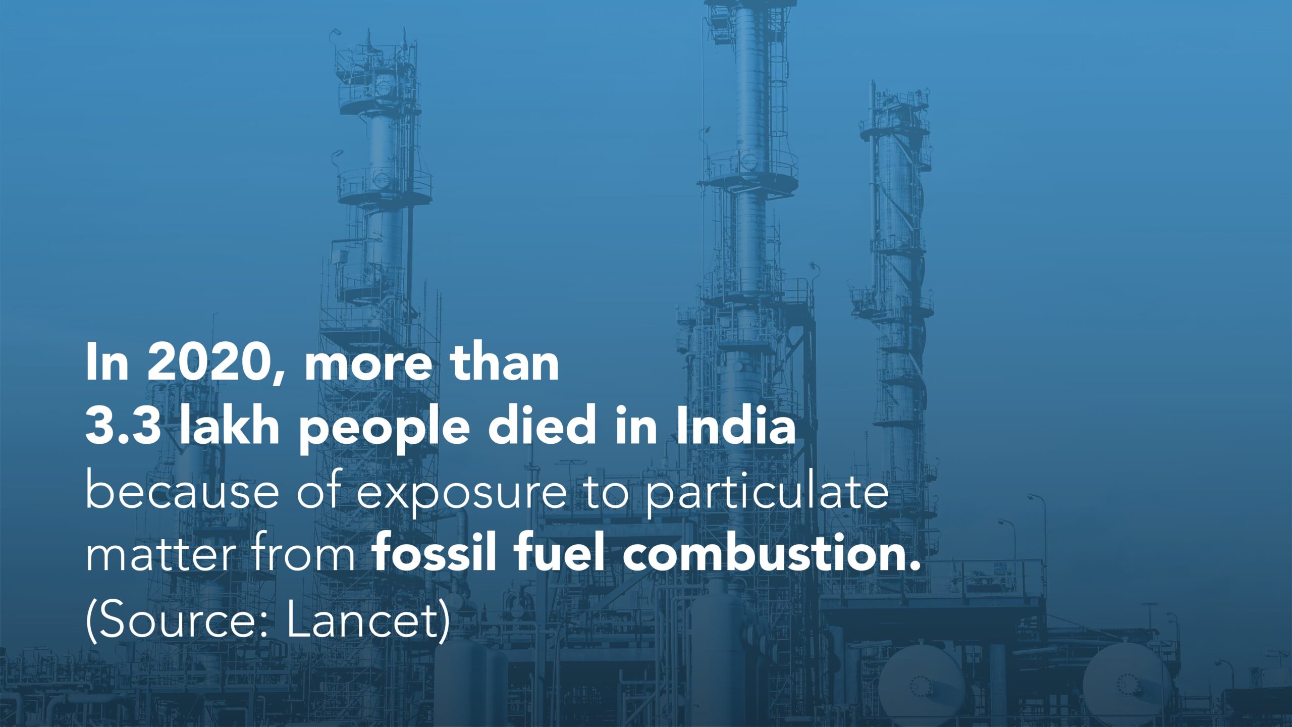 In 2020 more than 3.3 lakh people died in India